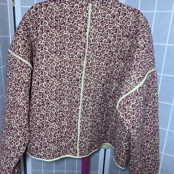 NWT Free People Chloe Jacket in Maroon
Combo - Picture 8 of 8